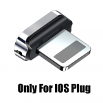 FONKEN 8 kontaktiga pistikuga magnetkaabli pistikupea otsikud laadija pistiku adapter iPhone'i tolmupistiku jaoks Only For iPhone Plug