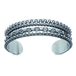 Les Tr&eacute;sors De Lily [K2406] &ndash; h&otilde;bedane 'Chor&eacute;ographie' terasest k&auml;ev&otilde;ru &ndash; 66 mm 18 mm h&otilde;be