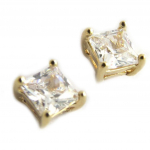 Les Tr&eacute;sors De Lily [N7251] - kullatud k&otilde;rvar&otilde;ngad  Essentiel  valgest kullast - 4 mm valge