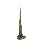 Alloy Dubai Halifah Tower Satue World Landmark Building Home Decor pronks 5.5 x 5.5 x 20cm