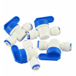 Veefiltri pistikud 4 tk ekvalaiseri sirge OD toru kuulventiili kiir&uuml;hendus liitmik 1/4 tolli RO