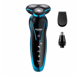 Elektriline pardel Laetav elektriline habemetrimmer meeste habemeajamismasin, m&auml;rg-kuiv kahekordse kasutusega pestav 3in1