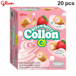 Glico Collon maasika maitse (Biskviitrull) 54 gx 10 tk / 20 tk - Tai suupiste 54 g x 20 pcs