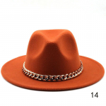 S&uuml;gis- ja talvine Briti stiilis villane dž&auml;ssim&uuml;ts meeste ja naiste suure &auml;&auml;rega m&uuml;ts Moodne suure &auml;&auml;rega viltk&uuml;bar 14