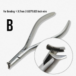 Hambaravi ortodontilised instrumendid Keeletraat NiTi tang tagasi Hambaarsti t&ouml;&ouml;riistad Ortodontiline tang t&ouml;&ouml;riist Max 0,7 mm jaoks 1 piece A