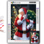 5D DIY Teemantmaal Ristpistega j&otilde;ulupuu J&otilde;uluvana Lumemees Teemanttikandid Mosaiik Seinakunst Kodukaunistus Full Round 20X30CM