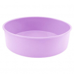 Kuumakindel silikoonist koogi meisterdamise korduvkasutatav, vastupidav magustoiduk&uuml;psise kondiitrivorm k&ouml;&ouml;gi jaoks 8Inch