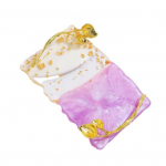 Gel Polish Palette Golden Leaf Design Wide Application Easy to Clean Useful Jewelry Display Board Nail Pallet Decor Supplies lilla