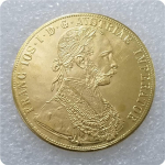 1877 Austria Kollektiivsed m&auml;lestussuveniirid Kuldm&uuml;ndid as the picture