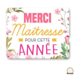Les Tr&eacute;sors De Lily [R2535] - keraamiline magnet  Messages  roosa kollane (Ait&auml;h armuke selle aasta eest) - 8x6 cm Heleroosa