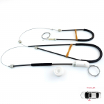 BWR5381 elektrilise aknat&otilde;stuki regulaatori remondikomplekt vasak esiukse jaoks Renault Megane MK3 CC EZ0/1 2010-2015 2-ukseline 807210018R