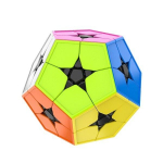 MoYu Cubing Classroom Meilong 2x2 KIBIMINX kleebisteta maagiline kuubik, 12 k&uuml;lge Dodekaeedri 2x2x2 professionaalsed harivad m&auml;nguasjad
