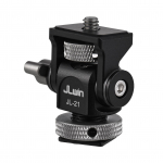 Kaamera monitori kinnitusklamber koos k&uuml;lma jalaga v&auml;limonitori kinnitushoidikuga, alumiiniumsulamist 1/4 tolli must