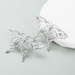 Naiste sulamist kattega k&otilde;rvaklapid, rippk&otilde;rvar&otilde;ngad, liblikas stiilis geomeetria &uuml;hev&auml;rvilised OneSize hall v&auml;rv