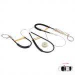 EWR5173 elektrilise aknat&otilde;stuki remondikomplekt parempoolse ukse jaoks VW EOS 1F7 1F8 2006-2015 2-ukseline kupee kabriolett CC 1Q0837462