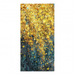AHPAINTING L&otilde;uendimaal Seinakunst P&otilde;hjamaade kuldsed lehed puud Plakat Cuadrose seinapilt elutoa kodukaunistuseks Ilma raamita 20cm&times;40cm NoFrame