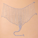 Stonefansi moodne seksikas mitmekihiline seelik ja rinnahoidjakomplekt, naiste 2021 stringid, kristallkleit, uus kehakett, ehete festival Thong kuld