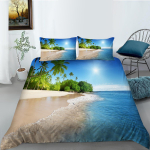 Kodune voodipesukomplekt Maastik Maalimine Teema Tekikate Padjap&uuml;&uuml;r Voodilina/kaheinimesevoodi t&auml;issuuruses voodipesu Kodukaunistus Cama 90 --155x220cm
