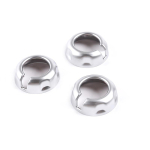 For Land Rover Discovery 3 Discovery 4 LR3 LR4 04-16 ABS Car Rear headlight Top of head knob cover Trim sticker Car h&otilde;be