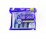 Major Craft pehmest plastist peibutis 4-tolline Stabi Shad STB-SLIM4 002 (0359)