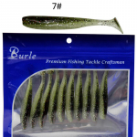 10 tk/komplekt Pehmed v&otilde;ltskala landid S&ouml;&ouml;dad 7cm/2G T Saba Pehme landi kalastustarbed Uus 7