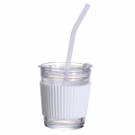 Kohvi&otilde;lle veetass Joogikruus kaanega ja &otilde;lgede puhastuslapi komplekt valge