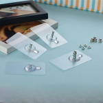 5 tk Tugev liim, mitte-j&auml;lgij&auml;lgedeta, mulgustusvabad naelad seinanaelad kruvikleebised konks pildiraam kruvikleebised 5pcs 6mm