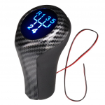 5/6 kiirusega LED s&uuml;sinikkiust k&auml;igukangi nupp LED-taustvalgustusega ABS k&auml;igukangi k&auml;epideme varras BMW E46 E90 E91 E92 X1 X3 X5 jaoks 5 speed