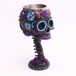 1 tk Skull Glass, Retro Personality Resin Goblet, kokteiliklaas, Creative Bar KTV veiniklaas MYY lilla