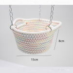 Lemmiklooma voodi hamstri Djungaria hamstri oravapesa hingav n&auml;rimisvastane v&otilde;rkkiige korvi ripppesa 15*8 cm