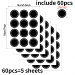 60 tk &uuml;mmarguse kujuga sildikleebised Mason purgid v&uuml;rtsipudel sahver Toidu hoiustamise kleebised Veekindlad korduvkasutatavad tahvli kleebised