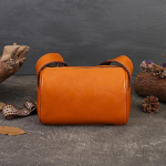 Naiste ehtsast nahast moodsad &otilde;lakotid Vintage Design Crossbody k&auml;ekott Naiste telefonikotid 23*16*12cm pruun