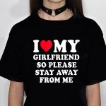 i Love My Girlfriend naiste t-s&auml;rk Y2K naljakad t&auml;navar&otilde;ivad t-s&auml;rgid t&uuml;druk Jaapani koomiksi manga riided M