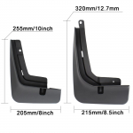 4Pcs/Set Splash Guards For Chery Tiggo 7 Pro   Mud flaps Mudflaps Fender Mudguard Front Rear Car Accessories Parts