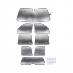 Auto esiklaasi p&auml;ikesesirm, aknavari, kokkupandav p&auml;ikesesirmi kate, mis sobib Jeep Libertyle 1999-2007 auto sisustustarvikutele h&otilde;be