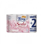 Foxy Silk tualettpaber 3 kihti 4 + 2 rulli