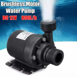 12V 800L/H alalisvoolu p&auml;ikeseveepump 50 W p&auml;ikesepaneelide komplekt madala m&uuml;ratasemega harjadeta mootoriga sukelpump akvaariumi paagi jaoks