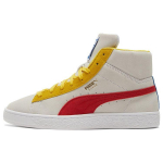 Puma Suede Mid 21 Valge Punane Sidrun Unisex Tossud High-Risk-Red Super-Lemon 380205-09 41