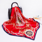 Kvaliteetsed luksuslikud siidist sallid peapael Sallid kaelasall naistele kett siidist sall naiste dekoratiivne sall 90*90cm