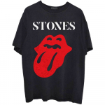 The Rolling Stones Sixty Solid Tongue Unisex T-s&auml;rk S