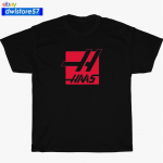 HAAS Automation Machine Logo Navy White Unisex T-s&auml;rk S