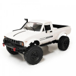 WPL C24 RC auto roomik 2,4G kaugjuhtimispuldiga s&otilde;iduk 4WD maastikuauto masin Power Cars RTR Rc triiviautod lapsed m&auml;nguasjad poisid valge