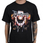 Venom Skull Hand Metal Music Unisex T-s&auml;rk S