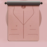 Paksendatud ja laiendatud joogamatt, libisemisvastane, l&ouml;&ouml;ke neelav helikindel h&uuml;ppen&ouml;&ouml;ripadi Fitnessmatt majapidamises kasutatav vaikne tantsup&otilde;randamatt 183*80*0.8cm