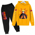 Naruto Hoodie Laste riided Poiste Pusad Avatar Kakashi Harajuku Lahtised dressipluusid Top S&uuml;gise kevade O kaelaga Pulloveri komplektid 130