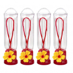 4 tk lindude s&ouml;&ouml;tmisseadmed, kaldus tila disain lindude toitmine aiakaunistus l&auml;bipaistev &otilde;ues koliblindude s&ouml;&ouml;tja kodukasutus 4pcs