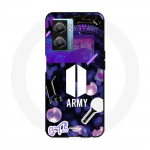 Oppo A77 5G &uuml;mbris BTS armee logoga Bangtan Subs