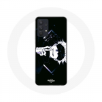 &Uuml;mbris Samsung Galaxy A32 5G Gojo Satoru Jujutsu Kaisen Manga musta taustaga