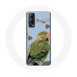 Vivo Y72 Case Parakeets Birds roheline