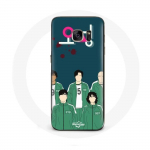 Samsung Galaxy S7 Case Squid M&auml;ngu plakati tegelased Art